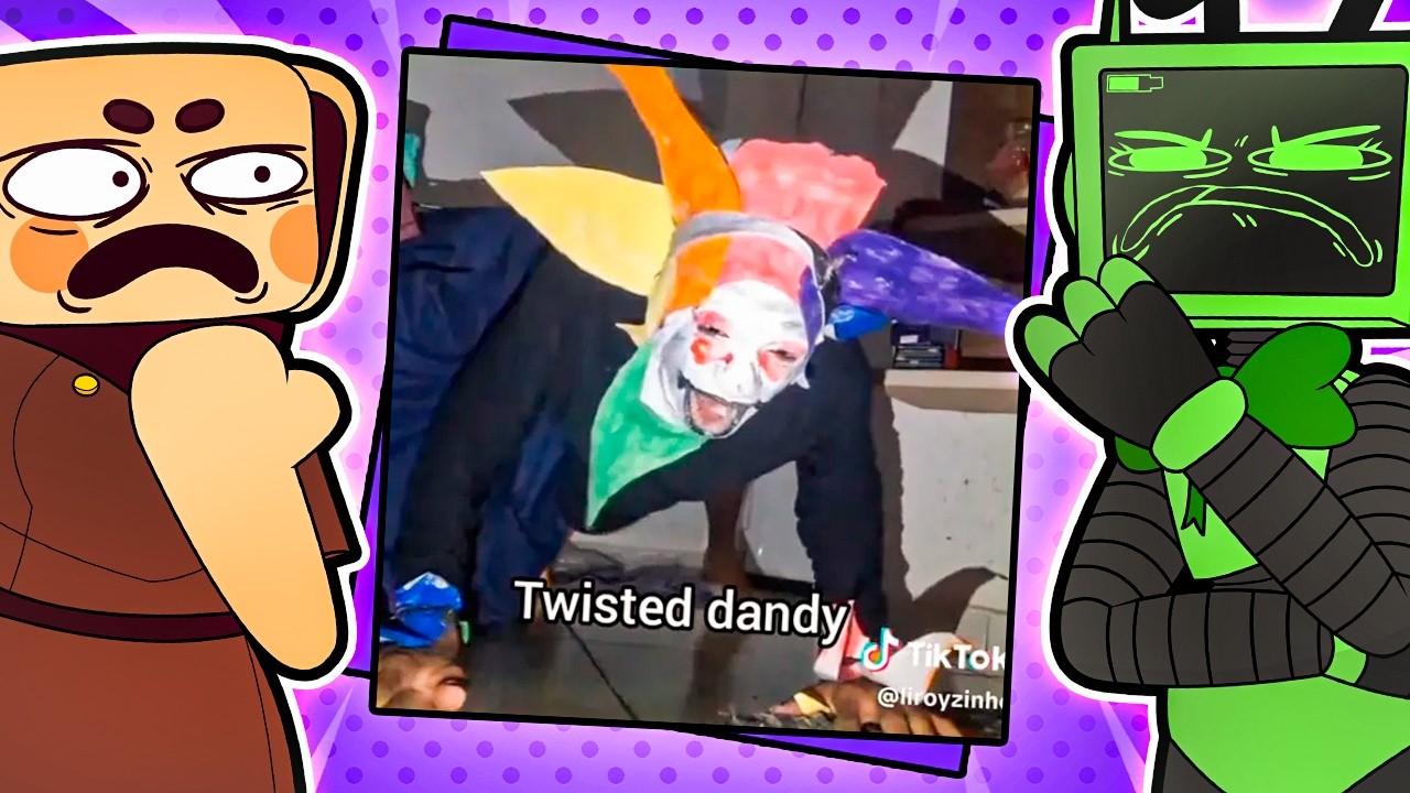Shelly e Vee REAGEM a vídeos BIZARROS de Dandy’s World!