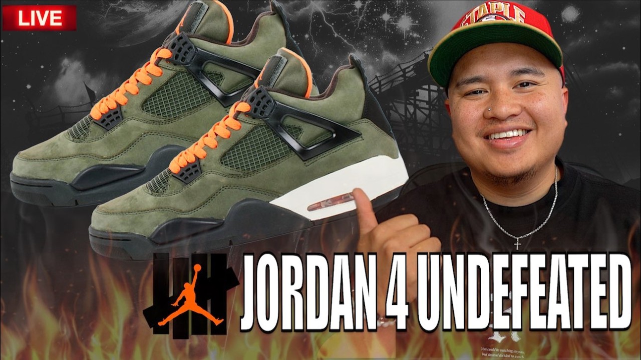 SHOCK DROP? UNDEFEATED AIR JORDAN 4 SNKRS APP?