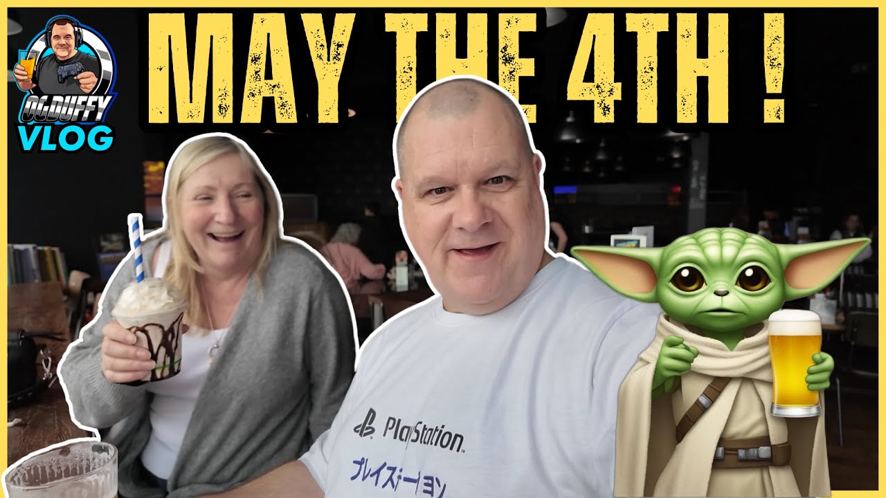 Star Wars Day -Charity Shops - Arcade Games + BEERS = VLOG#45