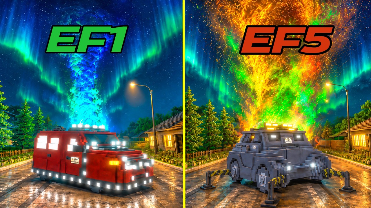 AURORA TORNADO Level vs TORNADO VEHICLES | Teardown