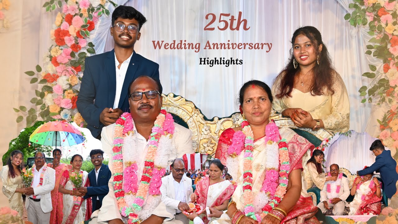 25th Wedding Anniversary🪷 | Highlights✨| Adivasi Culture | R.N EKKA’S MELODY #chattisgarh #wedding 