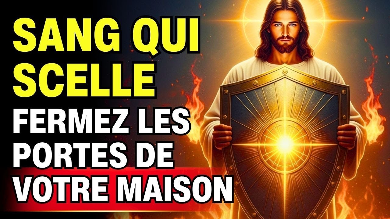 🩸 Le Sang de Jésus FERME toutes les portes que les ennemis ont ouvertes contre votre foyer et vos e