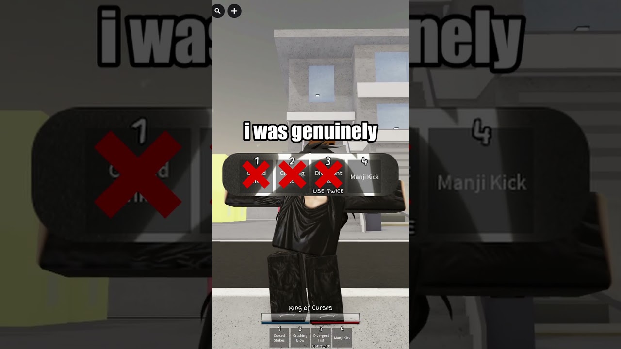 1 победа = минус 1 способность в Jujutsu Shenanigans #shorts #roblox #jujutsushenanigans