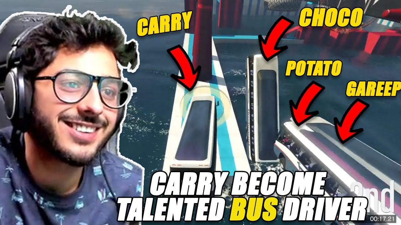 Carry Become Talented Bus Driver | GTA V Carry Highlight