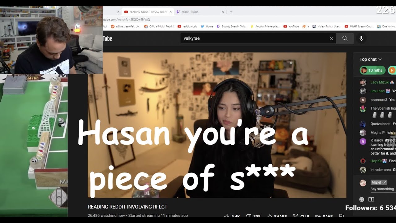 Valkyrae and Mizkif Talk About RFLCT Scam Scandal
