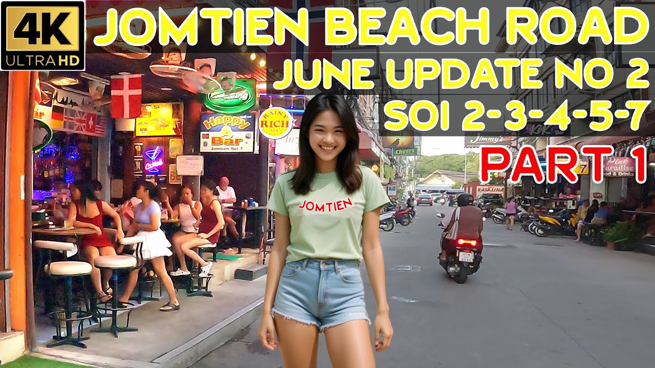 Jomtien Beach June Second Update Part 1   Soi 2 3 4 5 7 Rompho   2024 Pattaya Thailand