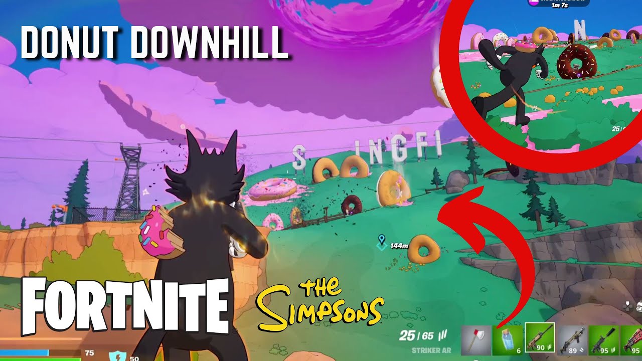 Fortnite Simpsons Adventures - Donut Downhill
