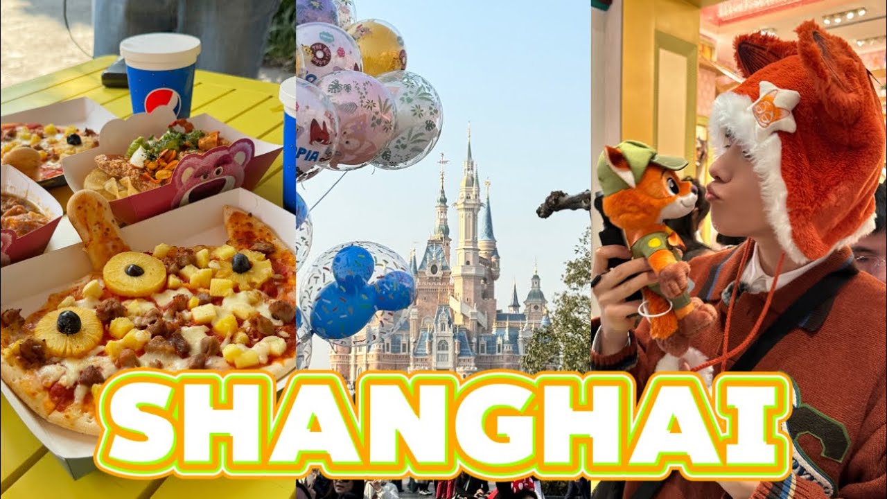 🇨🇳 친구들과 상하이 디즈니랜드 🦊🐰 | 주토피아 트론 토이스토리 | 중국 편의점 음식 추천 | 그랜드 센트럴 상하이 호텔 추천 | 중국 상하이 여행 브이로그 | 중국 물가