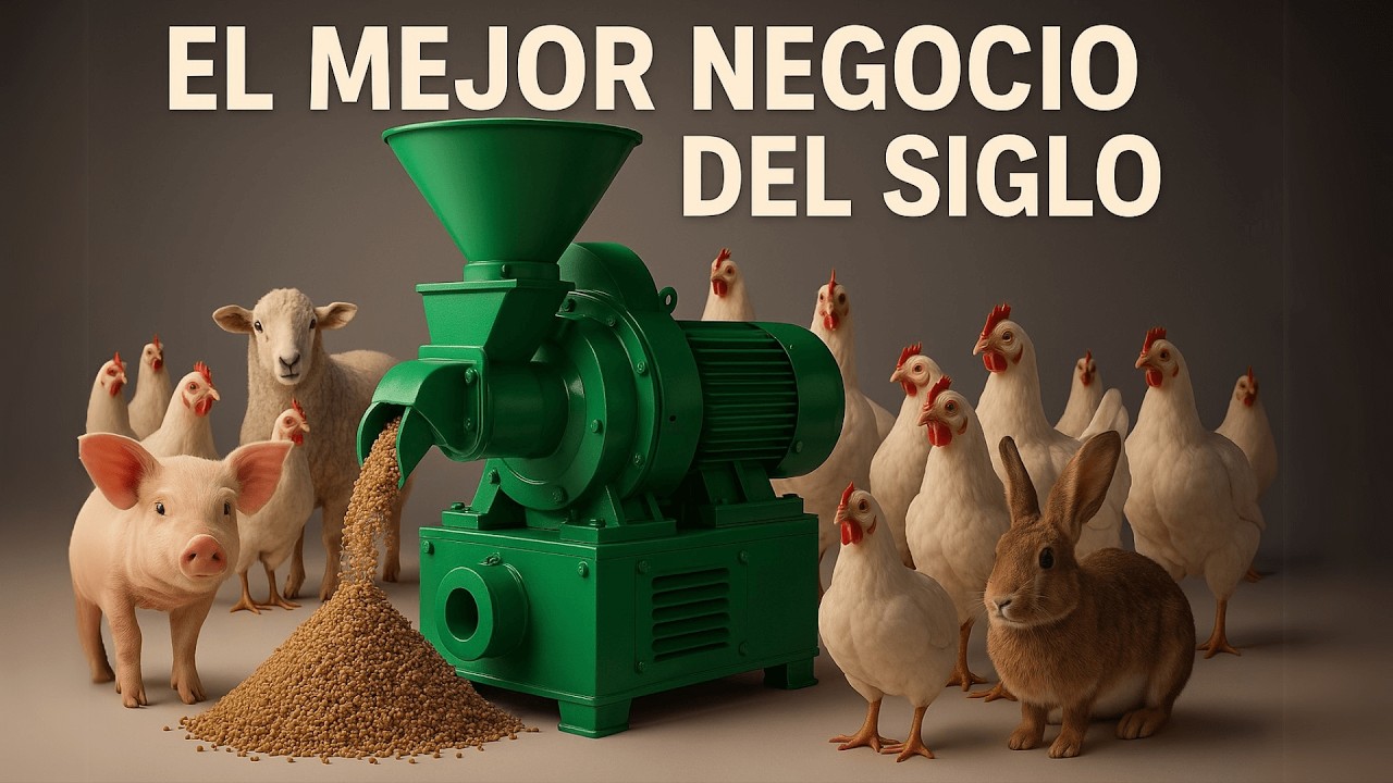 🔴EL NEGOCIO mas RENTABLE DE LA PROXIMA DECADA es la MAQUINA de HACER COMIDA para ANIMALES.