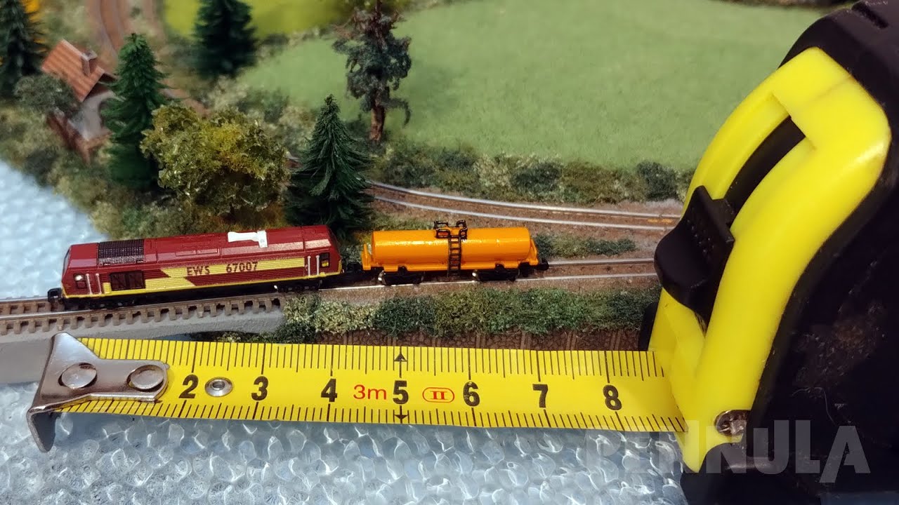 Modelleisenbahn Spur T - Mikro-Modellbau in Perfektion: T Gauge Anlage von Richard Kříž