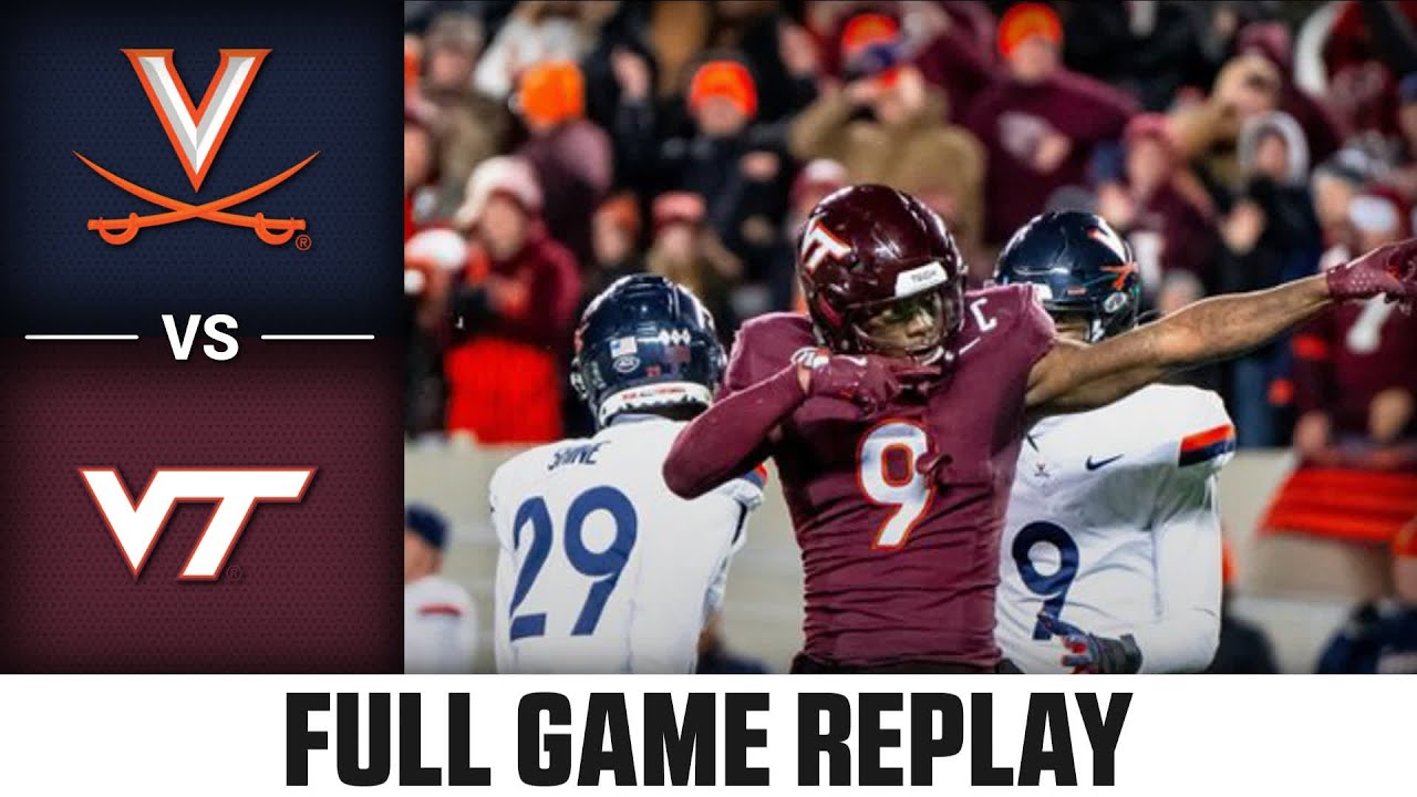 Virginia vs. Virginia Tech Full Game Replay | 2024 ACC Football