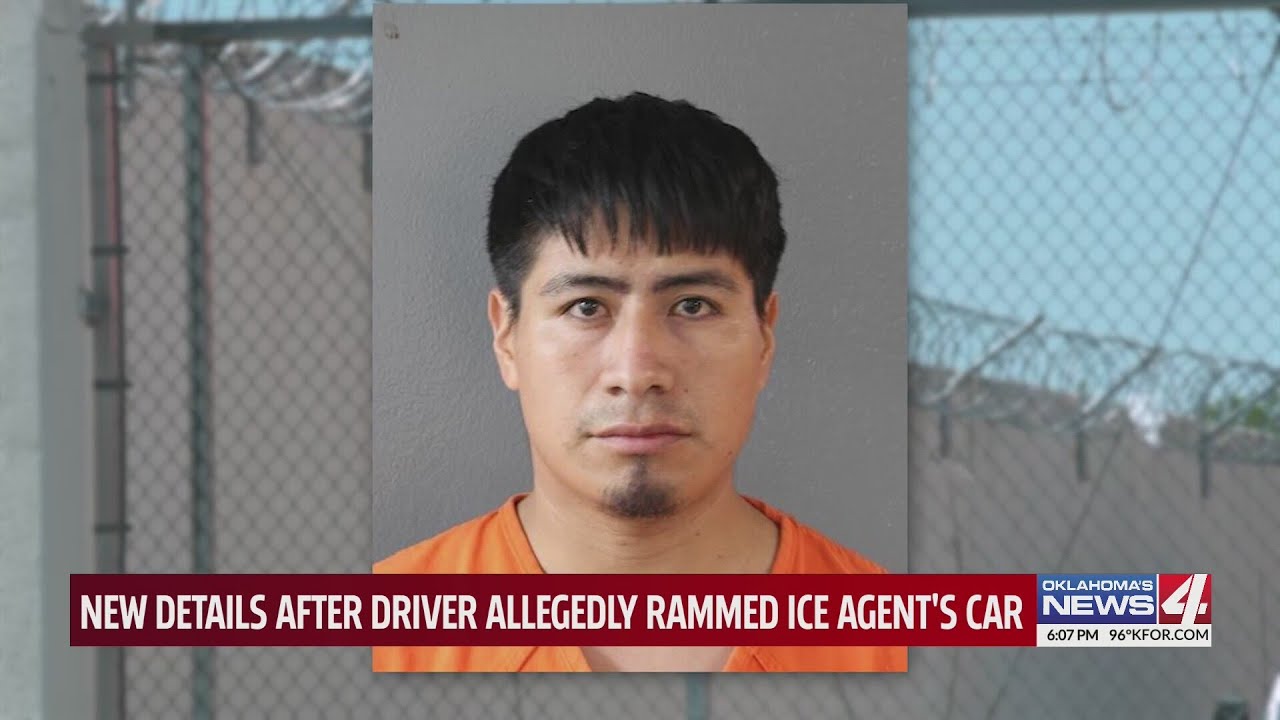 New details after driver allegedly rammed ICE agent's car