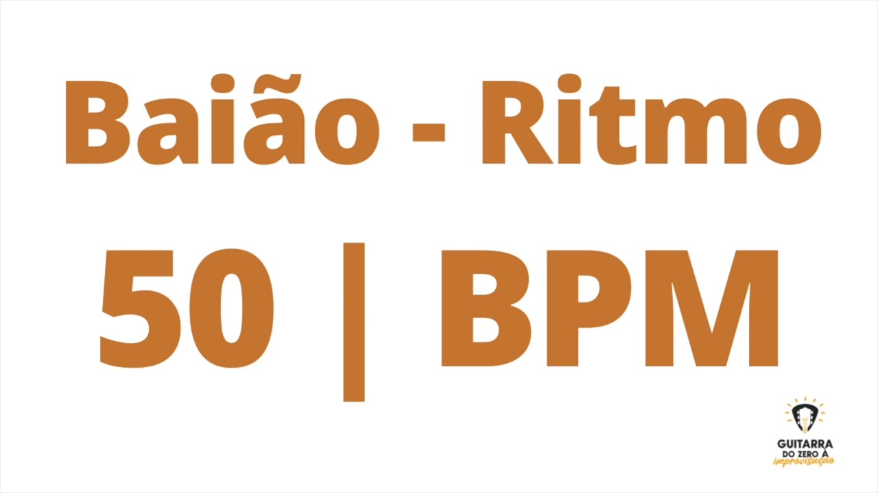 Baião | Forró | Ritmo | Playback | 50 BPM