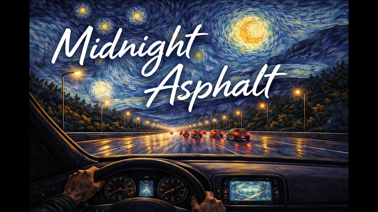 Midnight Asphalt | Deep House Drive at Night