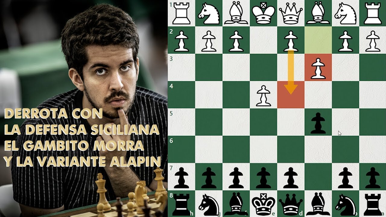 DERROTA el GAMBITO MORRA y LA VARIANTE ALAPIN ♟️ GM GASCÓN