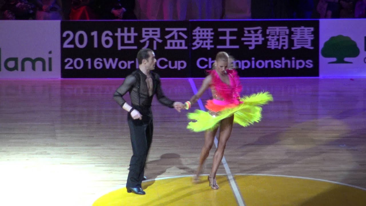 Riccardo & Yulia - samba 2016 taiwan world super star show -舞王:4K