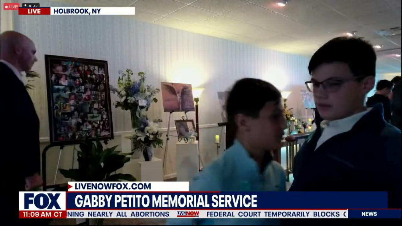 GABBY PETITO: Funeral services for 22-year-old Gabby Petito get underway | Watch live