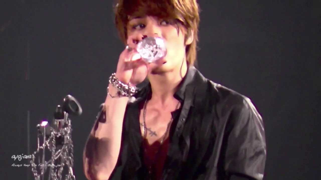 130624 Glamorous Sky JaeJoong in Yokohama Arena