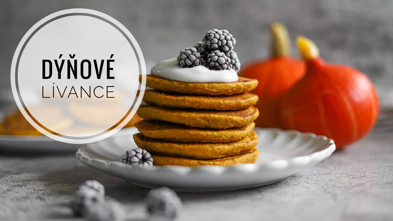 DÝŇOVÉ LÍVANCE | vegan recepty | MaruškaVEG