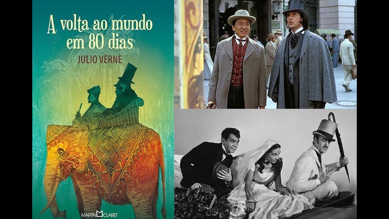 A VOLTA AO MUNDO EM 80 DIAS - JULES VERNE │ RESENHA ANIMADA