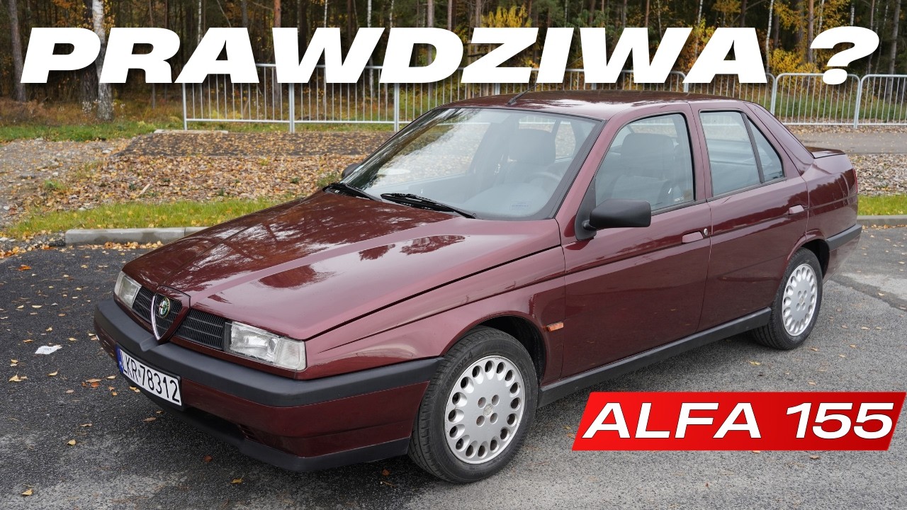 Alfa Romeo 155 Legenda DTM na wyciągnięcie ręki