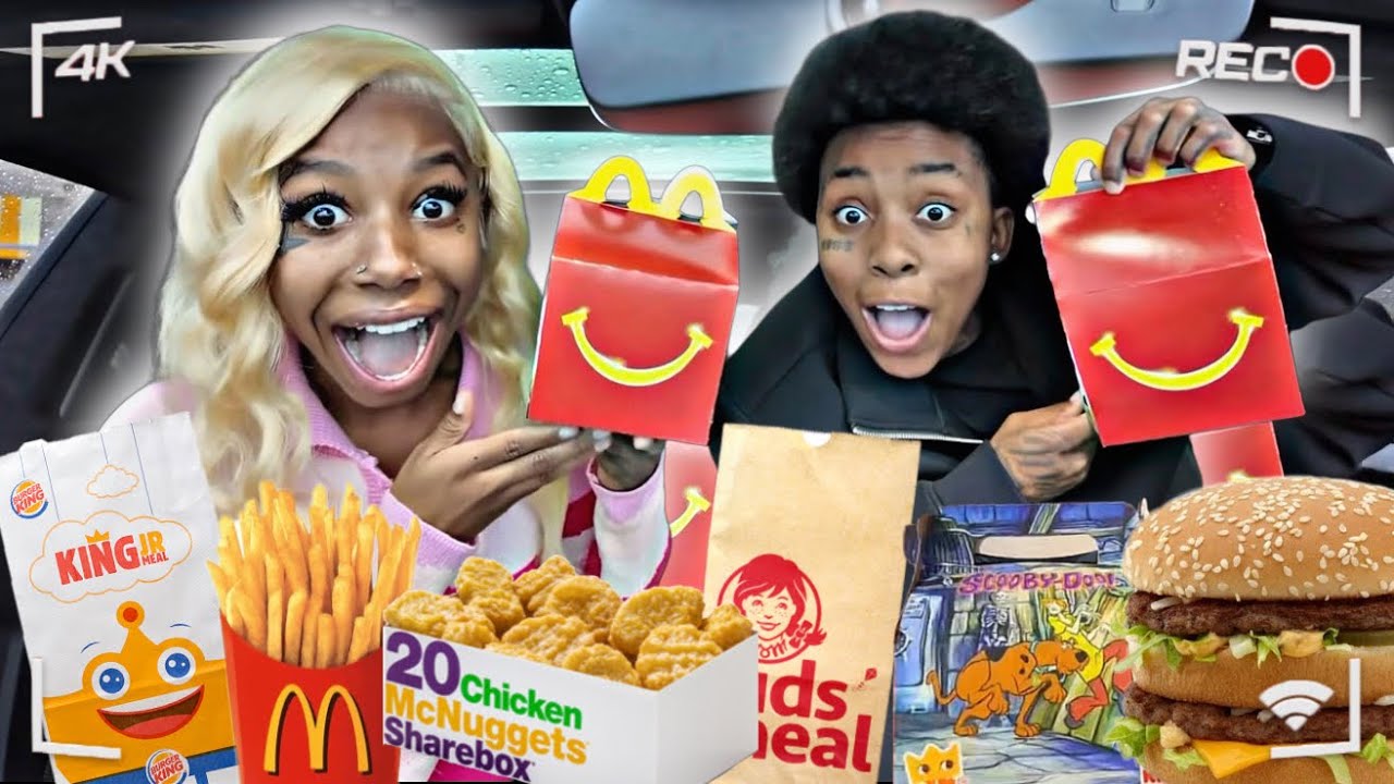 EATING ONLY HAPPY MEALS FOR 24 HOURS WITH RKEMPIREE ❤️