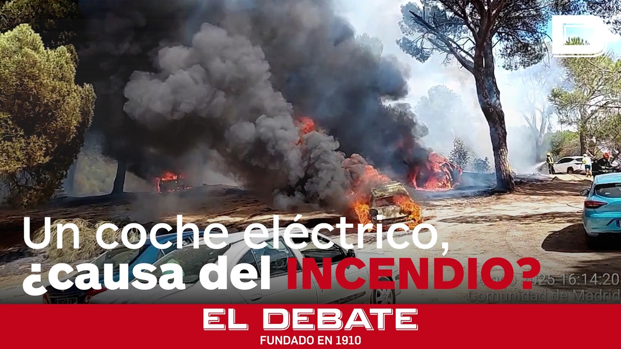 &iquest;Fue un coche el&eacute;ctrico culpable del brutal incendio que ha afectado a Madrid?