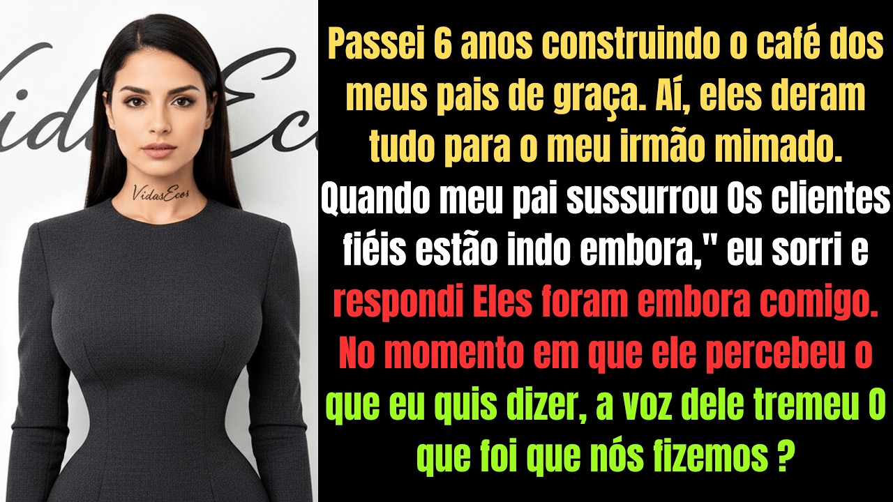 Trabalhei 6 anos de graça, meus pais deram tudo pro meu irmão. A minha vingança foi perfeita!
