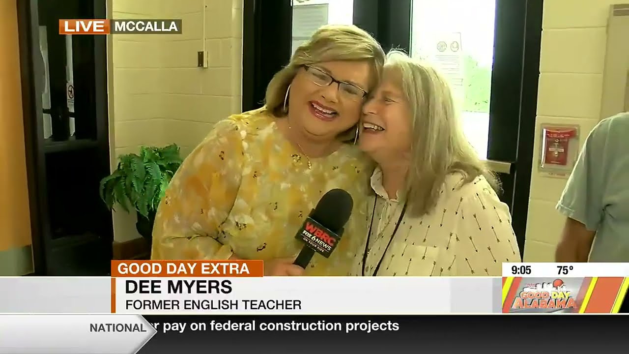 Janice returns to her Alma Mater