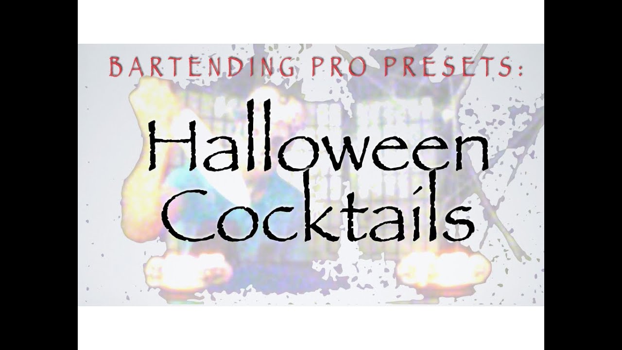 Halloween Drinks - Bartending Pro