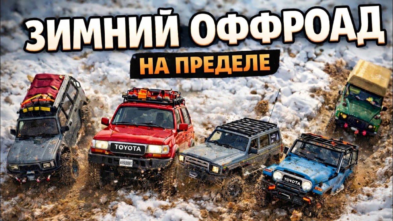 Шестеро в Снегу не Считая Урала!