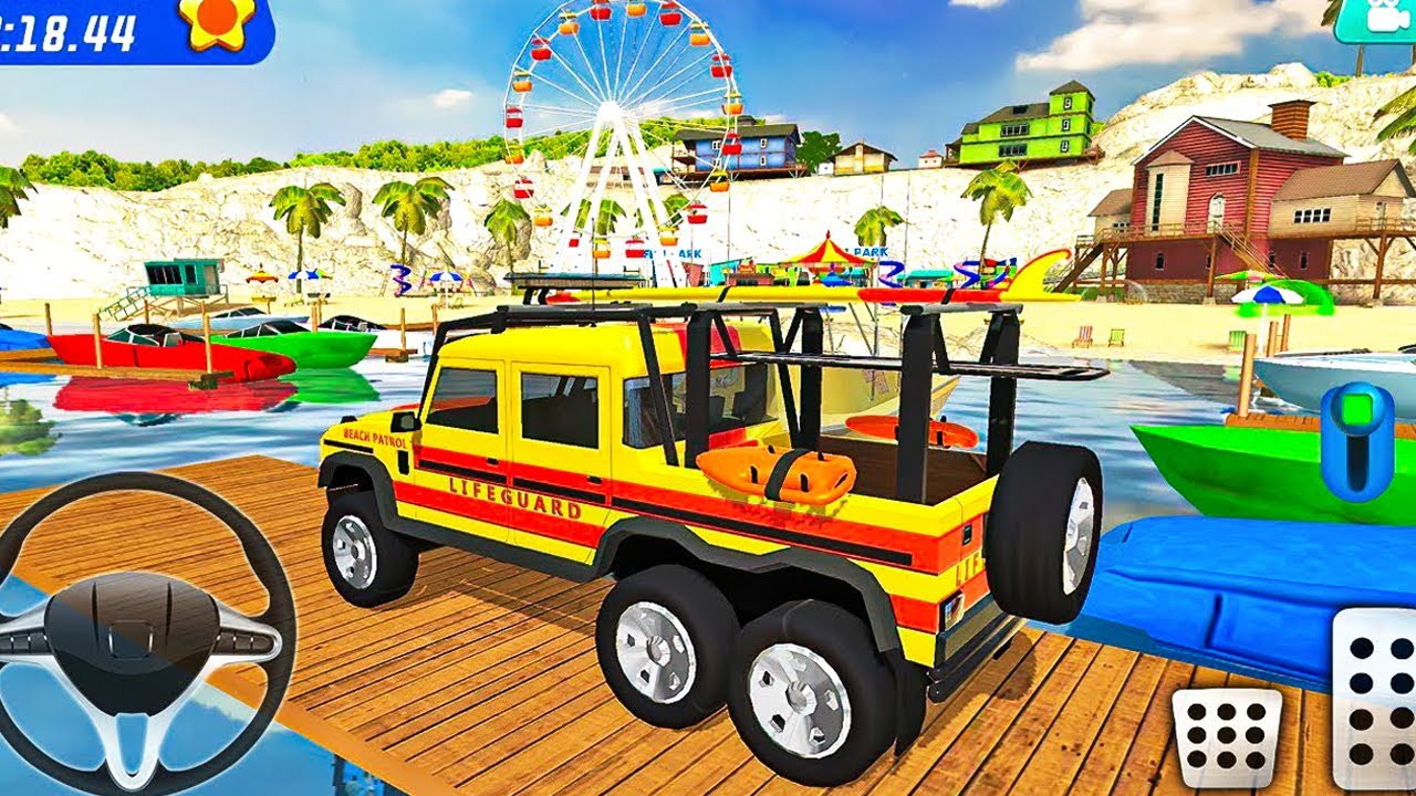 Coast Guard Beach Rescue Team &ndash; Best Play With Games - Android Gameplay