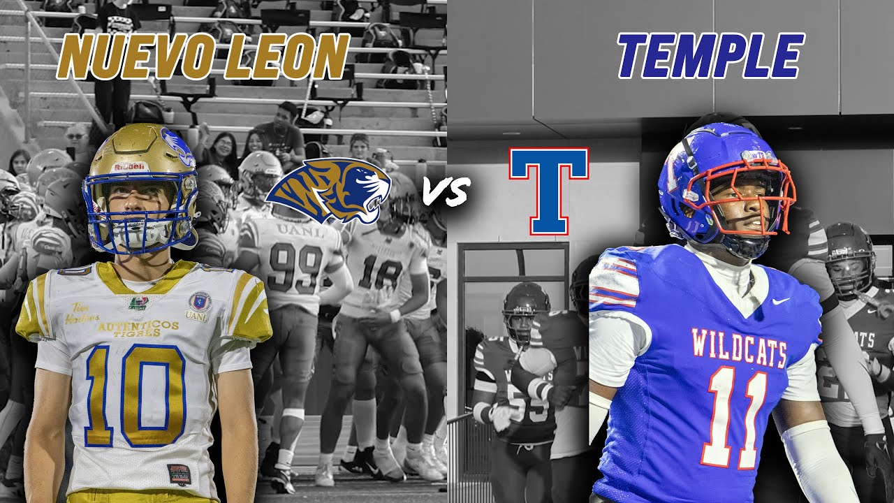 Universidad Autonoma de Nuevo vs Temple MEXICO TAKES ON CENTEX INTERNATIONAL FOOTBALL GAME #txhsfb