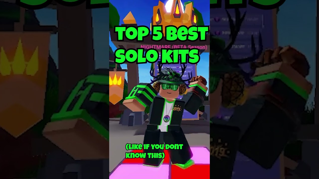 TOP 5 BEST SOLO Q KITS! (ROBLOX BEDWARS)