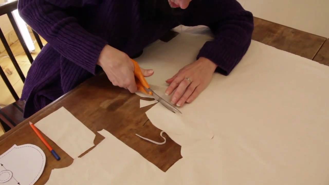 Rag Doll Making: Part 2 - Cutting and Pining a Rag Doll