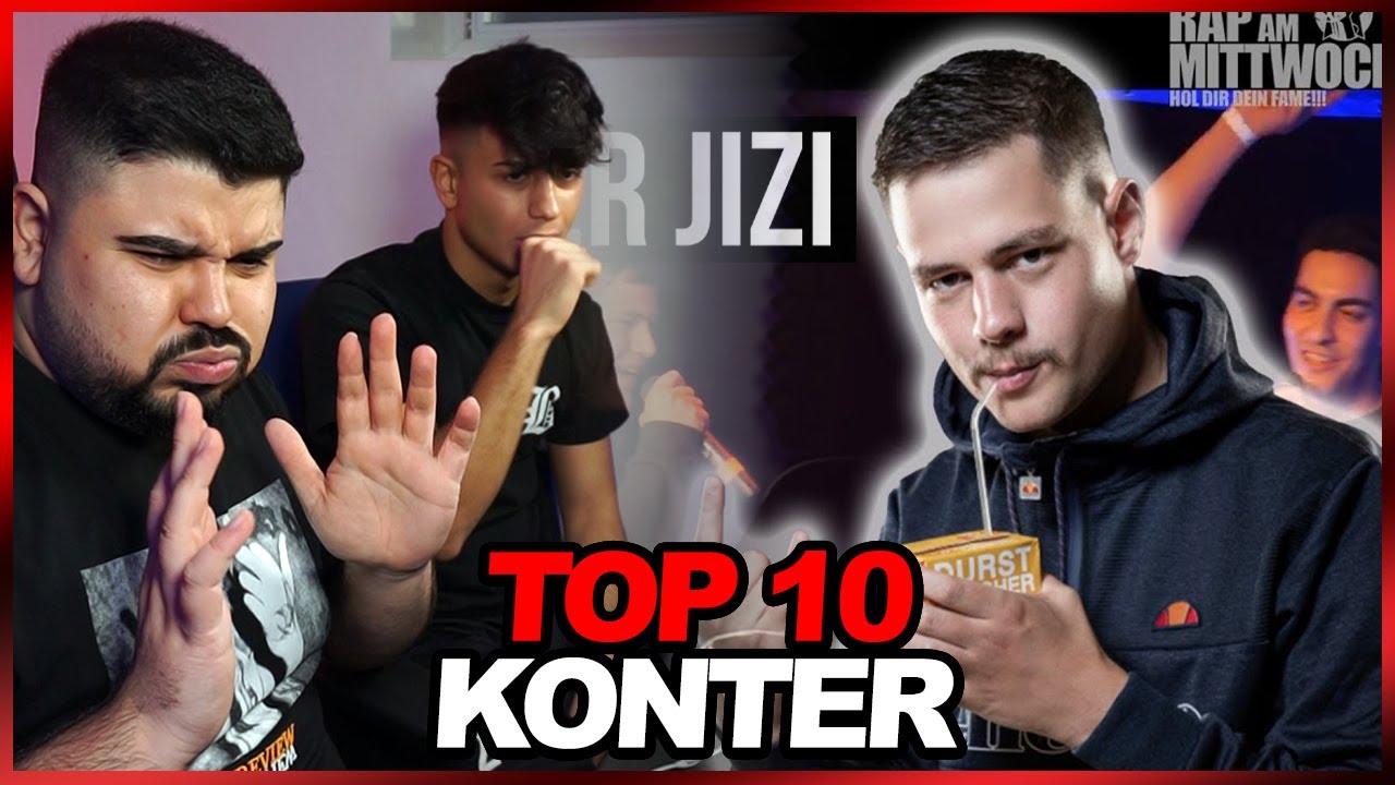 TOP 10 KONTER von JIZI 🔥 Reaction