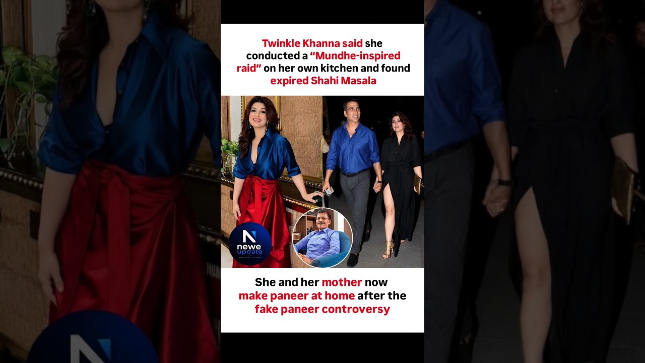 Twinkle Khanna conducted a &ldquo;Mundhe-inspired raid&rdquo; on her own kitchen Twinkle Khanna reportedly