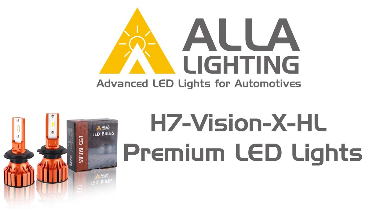H7 LED Bulb Headlights, Fog Lights, 6000K Xenon White | Installation
