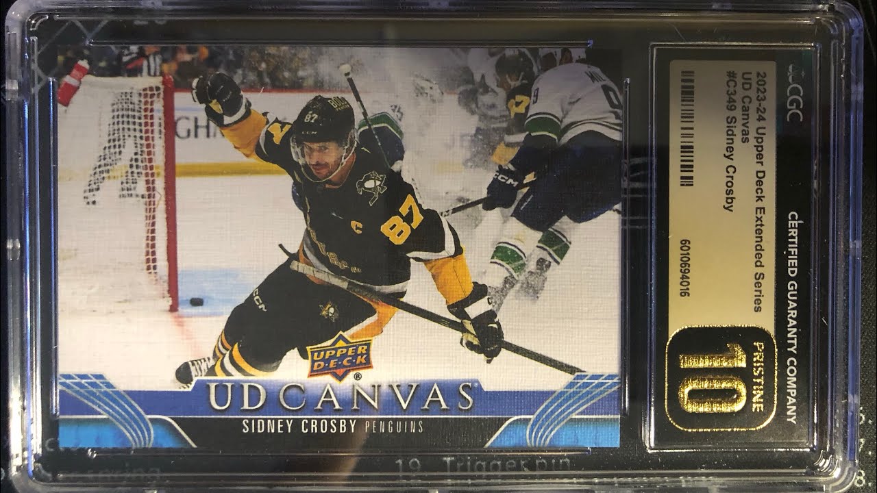 CGC 18-Card Graded Submission Reveal: UD Canvas Hockey & Jason Robertson RC’s PRISTINE GOLD LABELS!!