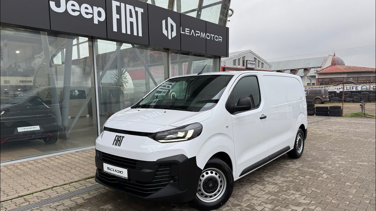 Fiat Scudo 1.5D 120CP 300Nm Van L2 5.3mc + Far LED cul. 549 Alb/Bianco - AutoSiena