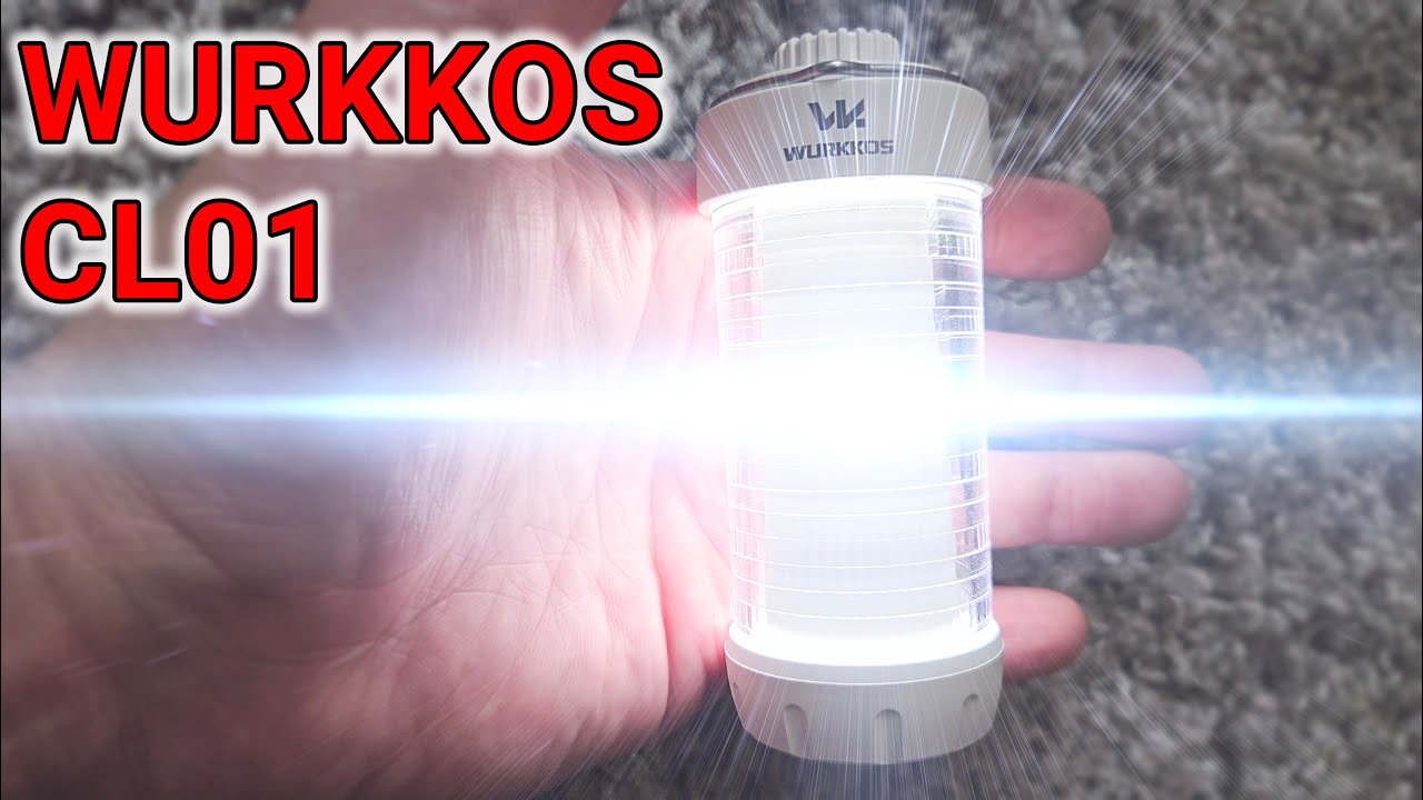 Wurkkos CL01 Review 21700 Camping Light 3000k to 6000k RGB budget star