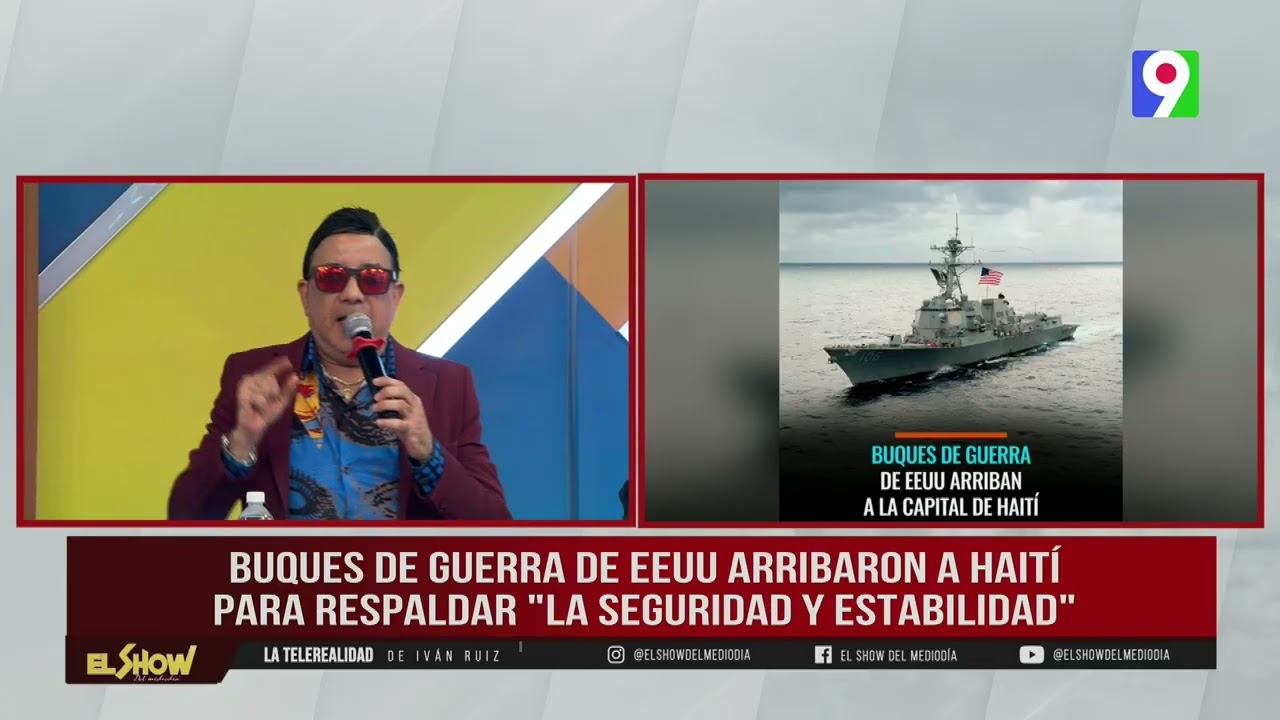 Buques de guerra de USA arribaron en Haití | ESM