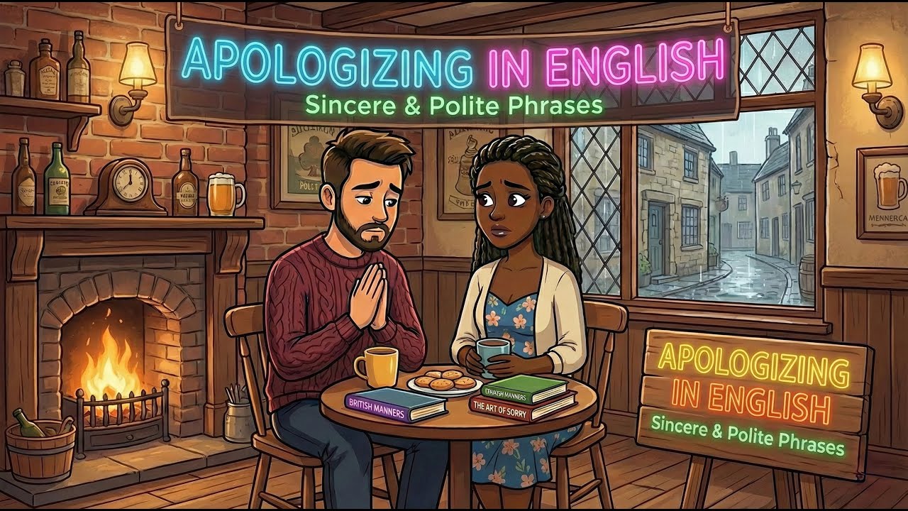 Apologizing |  Learn English Quickly With Podcast