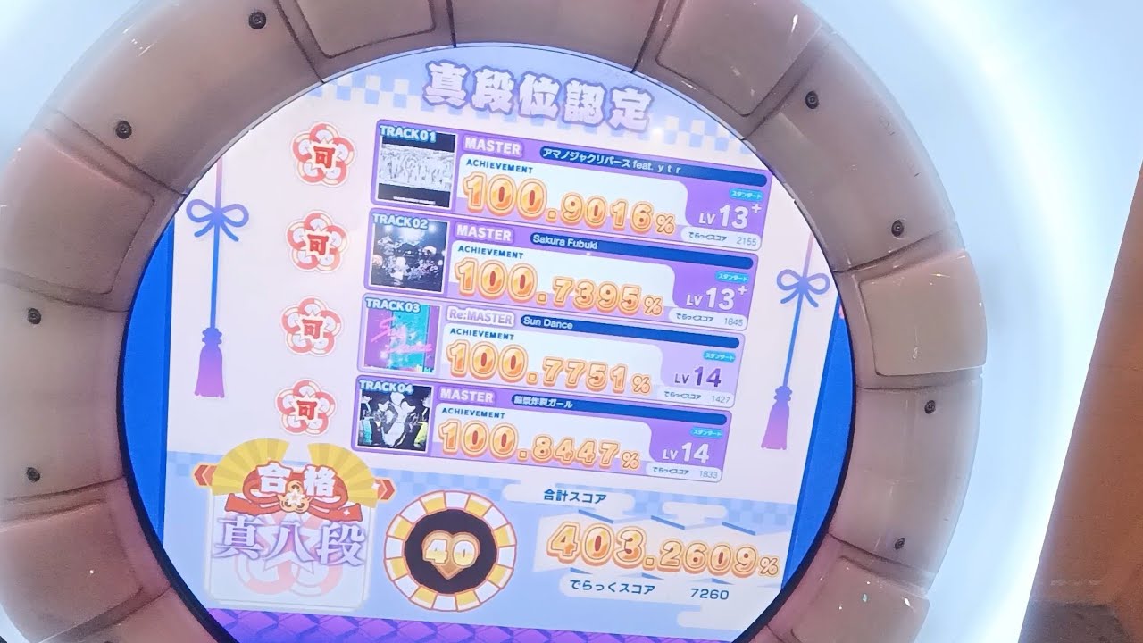 CiRCLE 真八段  合格！！ (LIFE 40 left)