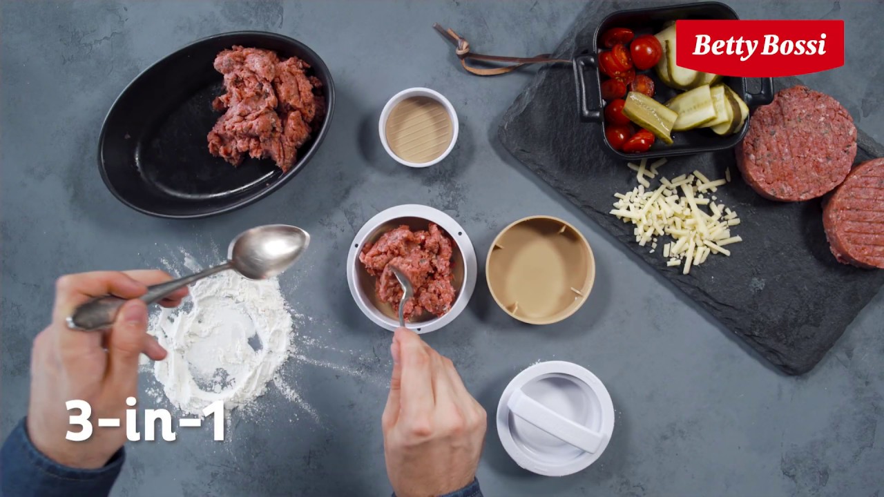 3-in-1 Filled Burger Press | by Betty Bossi