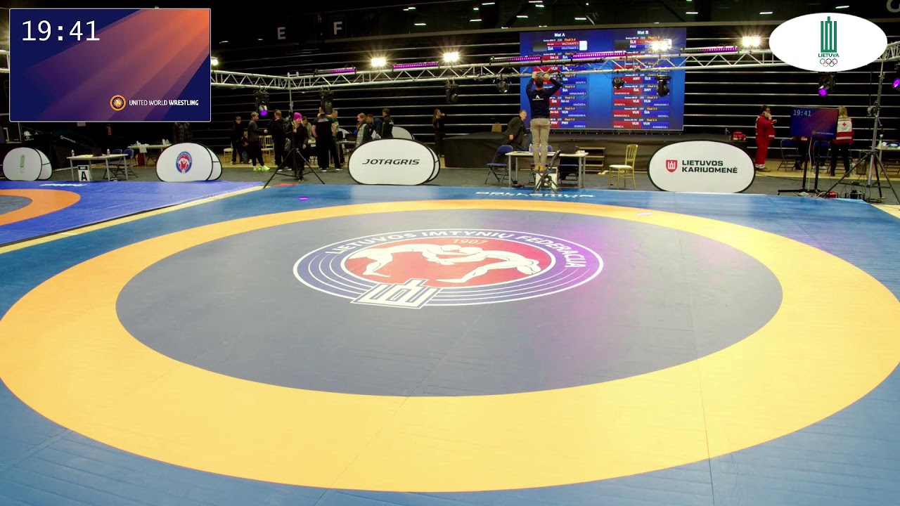 2026 m. Lietuvos imtynių čempionatas Kilimas B