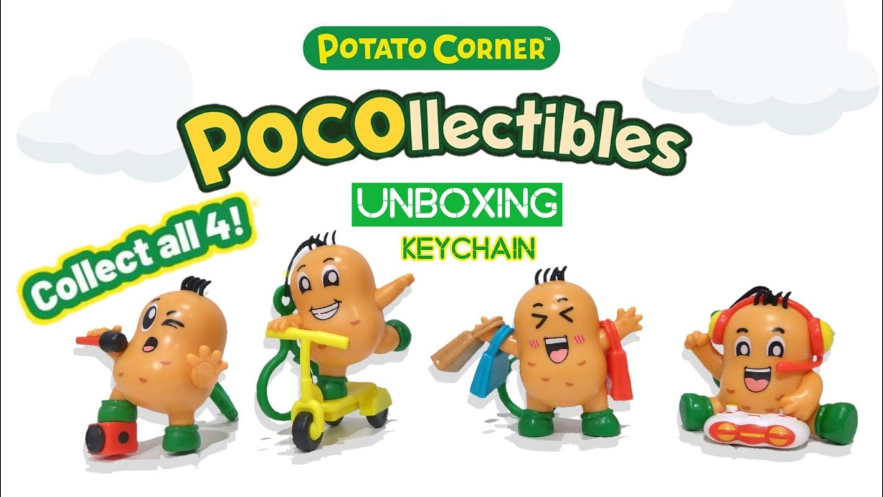 Poco Keychain Potato Corner 2024  🥔🥔🥔 #potatocorner #poco poco #keychain