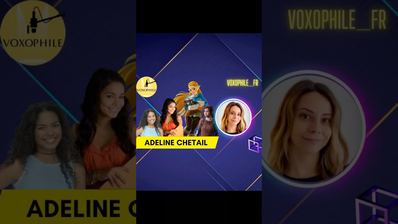 Compilation d&rsquo;Adeline Chetail dans le doublage