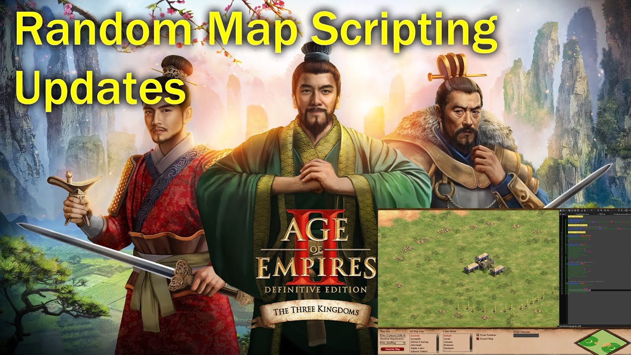 Random Map Scripting Updates in The Three Kingdoms DLC