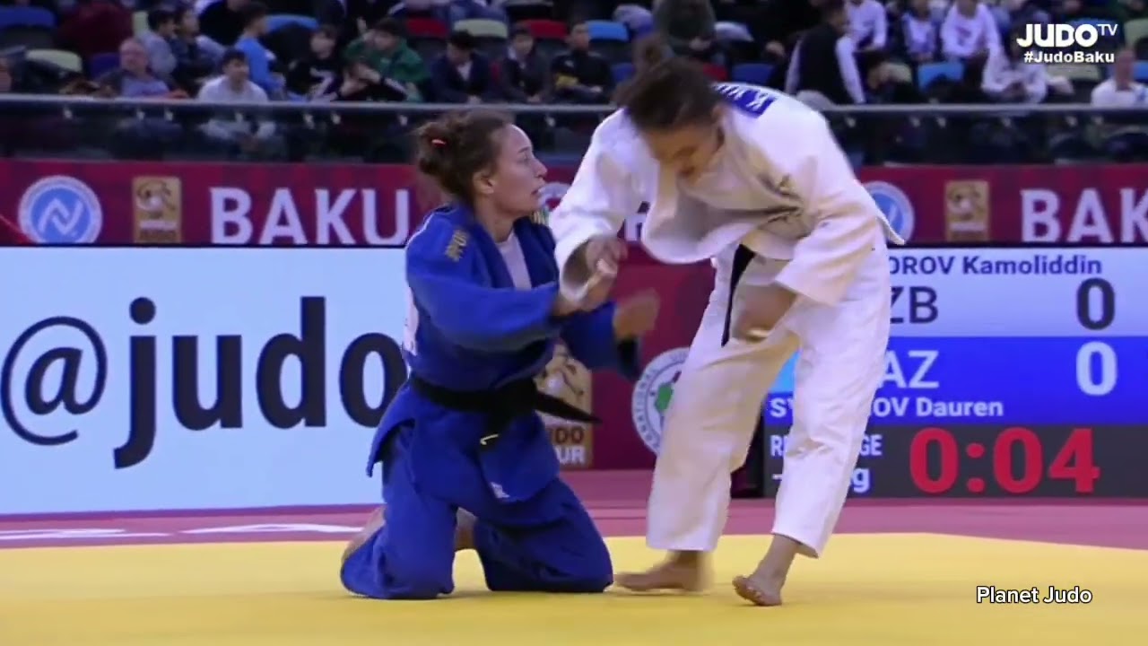 Khalimajon KURBONOVA 🇺🇿 🆚️ Katharina TANZER 🇦🇹 | утешительная схватка/-48кг | Большой Шлем Баку 2024